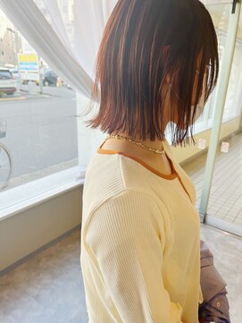 アットラップレーヴ(attrape-reve) 20代30代大人可愛い小顔 ショートカット切りっぱなしボブ