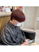 メロウバイケンジ(mellow by KENJE) 【ブリーチ無しレッド×マッシュ】