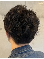 フイ 代々木(Hui)&nbsp;メンズ/アップバング/ツーブロックマッシュ/束感ショート/波巻き