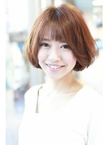 アルス(ars) ボブ×ゆるカールの透け感