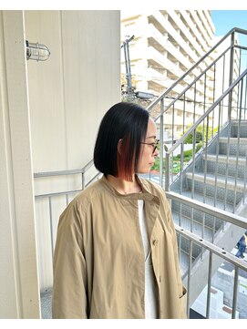 クオッカ(QUOKKA) インナーカラーボブ