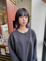 ナップヘアー NAP hair 【インナーカラー】マッシュウルフ