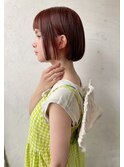 Aimee町田 ミニボブ×ローズブラウン