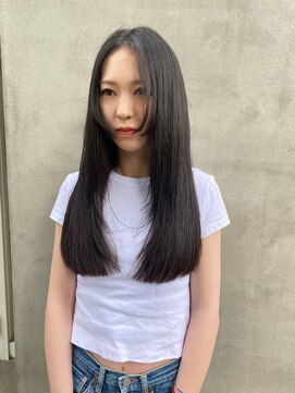 ロンドネートゥル 新潟(Lond naitre) 【lond naitre 新潟/万代】ロング 顔まわりカット