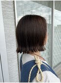 ぱつっとボブ/外ハネ/切りっぱなし/ミニボブ/20代30代40代50代