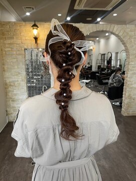 ルクスバイアフィナー(Luxo by Afinar) ヘアセットヘアセット/編み下ろし/町田