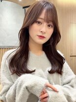 プアメリア 名古屋(Puamelia)&nbsp;トリートメント ブリーチなしダブルカラー 前髪縮毛矯正