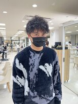ケンジ 平塚ラスカ店(KENJE) 波巻きパーマ/波巻きスパイラル/メンズパーマ/メンズスタイル