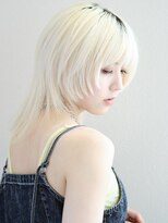 ミンクス渋谷スマートサロン(MINX shibuya smart salon)&nbsp;美髪 ピンクブラウン 切りっぱなしボブ エアリーロング