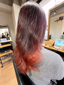 ビスイル 秋葉原店(Vis ill) グラデーションカラー/ブリーチ/髪質改善/韓国/トリートメント