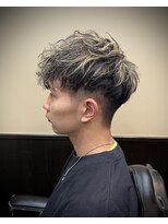 モッズヘアメン 札幌月寒店(mod's hair men)&nbsp;癖毛を活かすスペインカール風スタイル