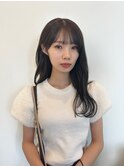 透明感カラー