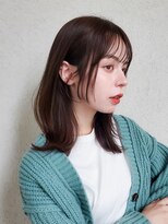 ガーデン オオタカノモリ(garden otakanomori)&nbsp;20代30代40代韓国ミディブラウンベージュくびレイヤーカット