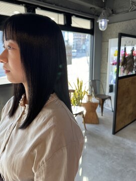 リンダイーロ(Linda Hiro) 【札幌円山】ストレートパーマ/黒髪ストレート/FAVON