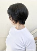 【morio成増/一戸】大人可愛い黒髪丸みショート