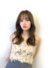 【ご新規人気No.1】カット+ケアカラー ￥7400【女性限定・北千住・韓国】