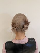 ビューレイギンザ(VIEW LEI GINZA)&nbsp;簡単まとめ髪/デザインカラー/ダブルカラー