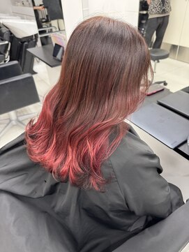 アライブ ハラジュク(ALIVE harajuku) グラデーションカラーバレイヤージュインナーカラー ryota