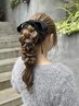 【結婚式・イベント・ライブ】特別な日のヘアセット+前髪カット 5500円