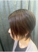 立体感のあるショートスタイル