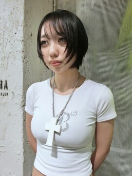 ノラ シブヤ(NORA) ショートレイヤーショートウルフハッシュカットウルフショート