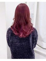 ブルー 盛岡店(BLUE) 黒髪/ボブルフ/ネビージュ/韓国/ワンレン/盛岡/髪質改善/前髪