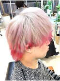 2回ブリーチデザインカラー