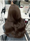 オリーブグレージュ  グレージュ  赤み消しカラー