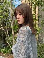 トリッカバルコニー ハヤマ(tricca Balcony Hayama)&nbsp;ロングレイヤー/シアーモカ/ナチュラル艶髪f
