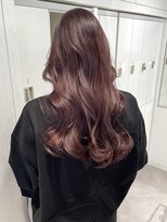 ラルム 新宿(LARME) 髪質改善ストレート/艶髪カシスピンク/ロングレイヤー(韓国ヘア)