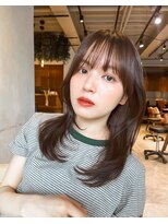 タス(tas)&nbsp;ウルフ風レイヤーロング似合わせ顔周りカット顔まわりカット