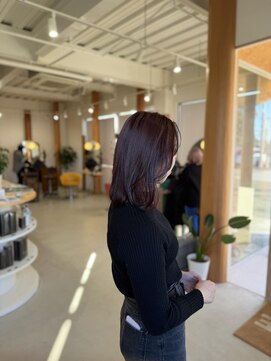 ヒュー(HUE) ワインレッド/ボルドーカラー