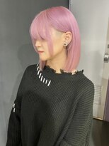 シリー(Silly)&nbsp;【ピンクベージュ×刈り上げ】