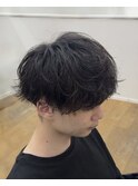 ゆるめシャドウパーマ
