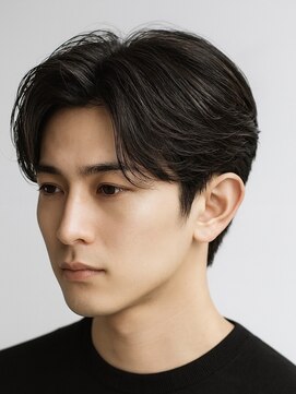 ハレ ヘアサロン(Hale hair salon) Hale刈り上げセンターパートニュアンスパーマフェザーパーマ原宿