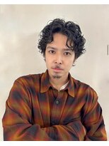 クラン エン バイ ヘッドライト 二子玉川店(clan en. by HEADLIGHT) アップバング/二子玉川/メンズパーマ/