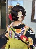 タイトシニヨンアレンジ