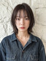 ルトワフクロマチ(Lutowa Fukuromachi) ダークパープル/ナチュラルショート/夏のヘアアレンジ/袋町