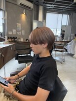 リジョイスヘア レイ(REJOICE hair Lei) メンズミルキーベージュ 担当AKIRA
