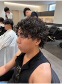 縦落ちツイストスパイラルパーマ×ウルフ/名古屋/名駅