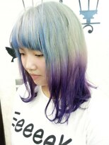 フェリシータ 緑地公園店(felicita) オシャレ上級者★パンチ力のあるNEOグラデーションカラー!