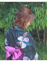 ShellBearヘアアレンジ☆振袖/袴/着物/銀座/東銀座/ヘアセット