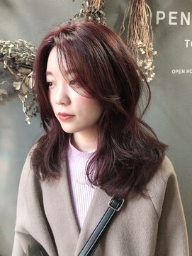 ペネロープ(Penelope) [penelope山下]美人度up 大人かわいい 小顔ミディ