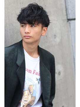 ブークル(boucle) パーマでイメチェン！ツーブロックショート！