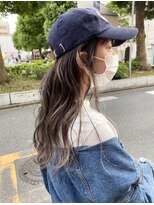 シュクルヘアー(Sucre Hair)&nbsp;スジ感ハイライトカラー×グレージュ