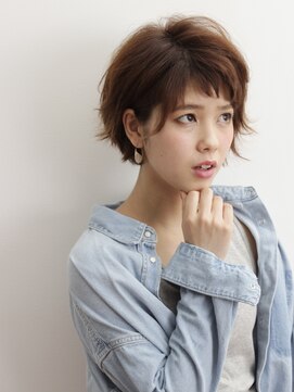 ミスト(mist) 【 mist 】短め前髪のナチュラルショート（金沢文庫/金沢八景）