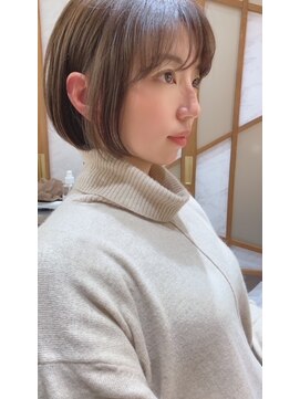 アリエッタ ギンザツー(ARIETTA GINZA2) 王道丸みショート/大人可愛い/上品大人ショート/透明感/ベージュ