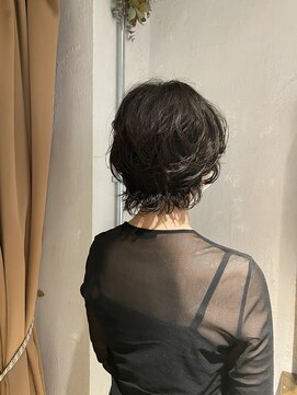 エディ(eddie) 【eddie】ウルフレイヤーパーマ