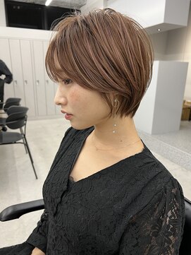 ジルブラン 錦糸町(JIL BLAN) 大人可愛い丸みショートデザインハイライトオージュア【錦糸町】