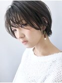 【松戸 ムラマツ】大人かわいい前髪ありくびれショート
